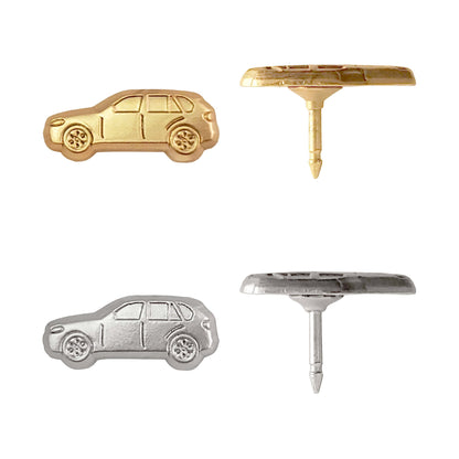 Car Push Pins - Silver & Gold Car Pins