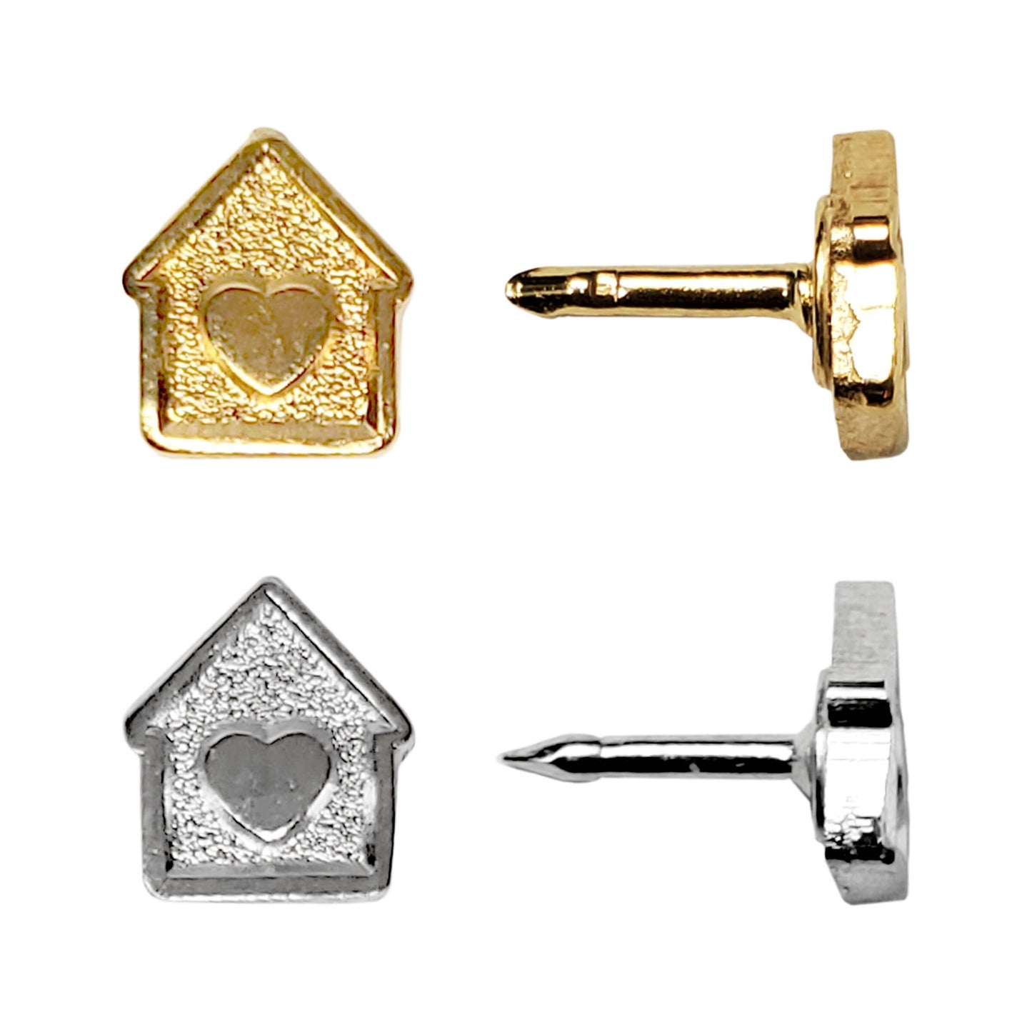 Silver & Gold House Pins