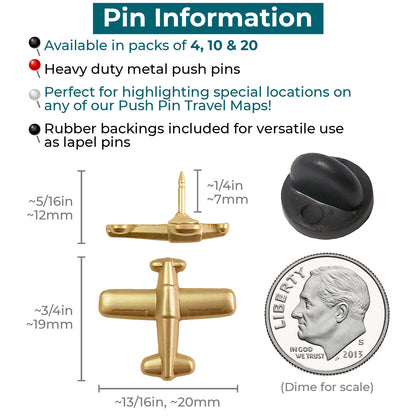 Infographic for Propeller Airplane pin