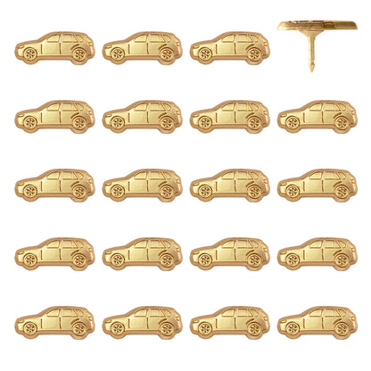 Gold Car Push Pins - Set of 20