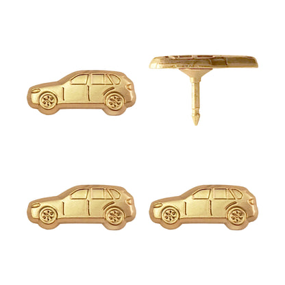 Gold Car Push Pins - Set of 4