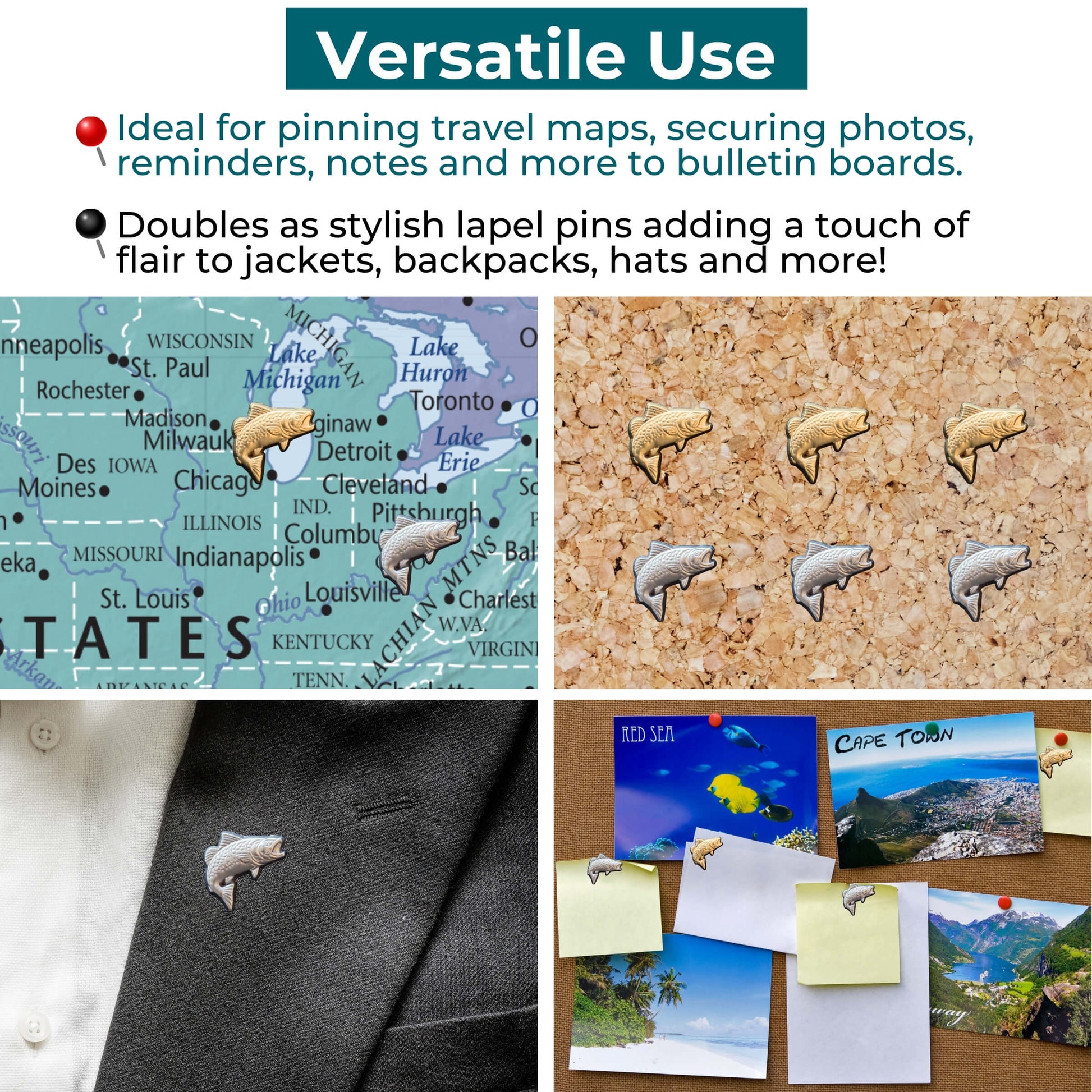 Trout Pins Uses
